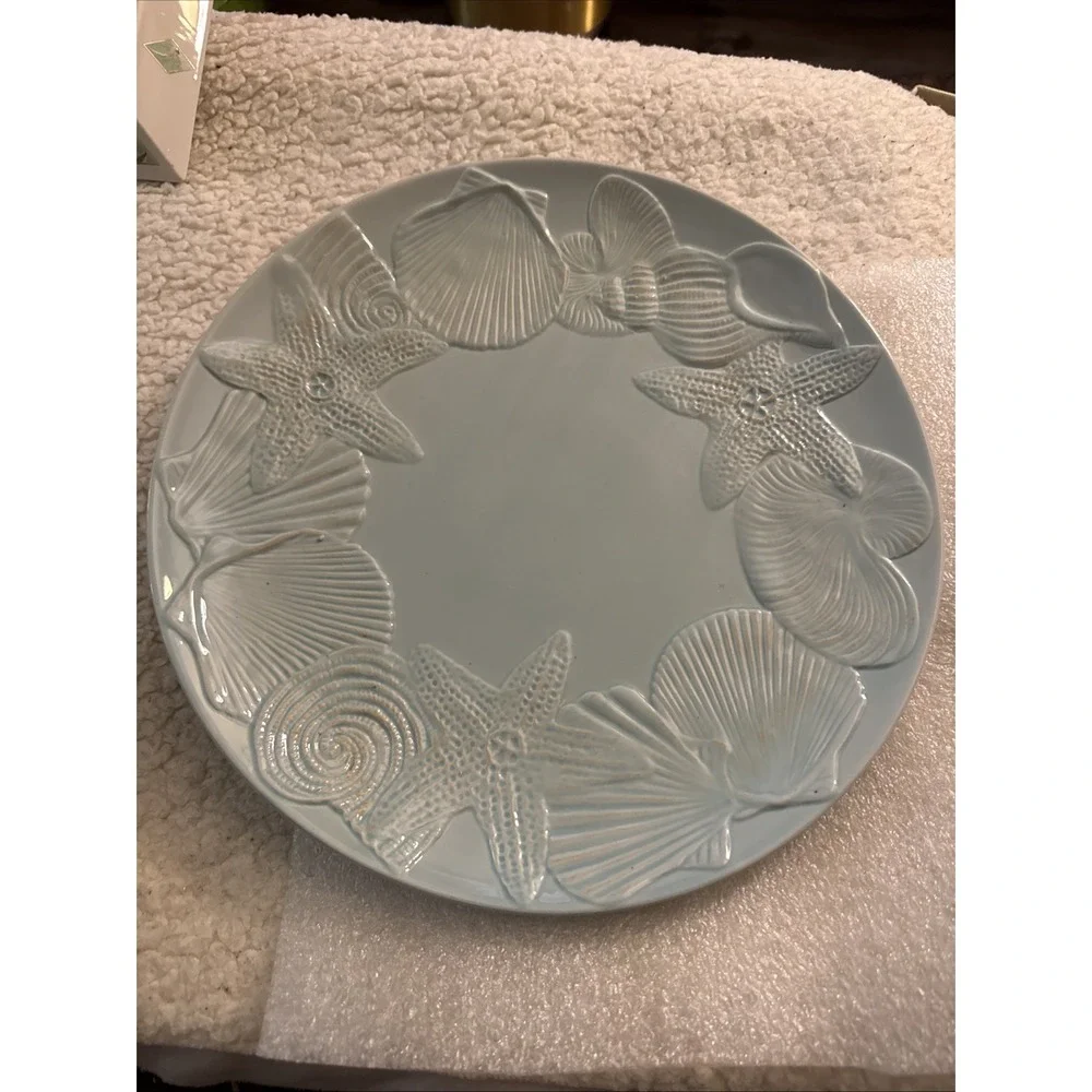 Blue Sky Ceramic Seashell Menagerie 11.5
